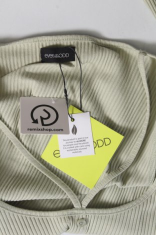 Γυναικεία μπλούζα Even&Odd, Μέγεθος L, Χρώμα Πράσινο, Τιμή 15,98 €