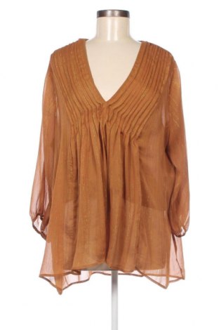 Дамска блуза Fiorella Rubino, Размер M, Цвят Кафяв, Цена 16,24 лв.