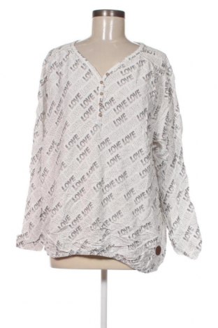 Γυναικεία μπλούζα Gina, Μέγεθος XXL, Χρώμα Λευκό, Τιμή 9,52 €