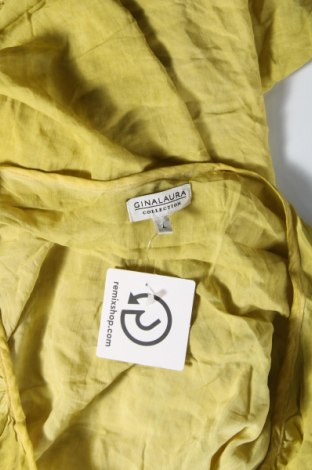 Γυναικεία μπλούζα Gina Laura, Μέγεθος L, Χρώμα Κίτρινο, Τιμή 8,46 €
