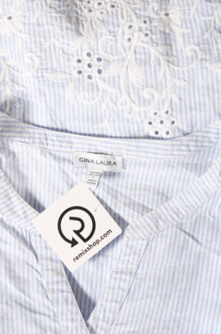 Γυναικεία μπλούζα Gina Laura, Μέγεθος XL, Χρώμα Μπλέ, Τιμή 14,85 €