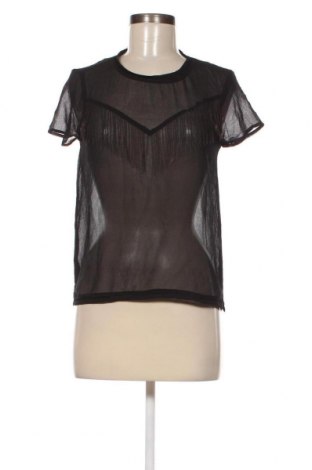 Γυναικεία μπλούζα Gina Tricot, Μέγεθος XS, Χρώμα Μαύρο, Τιμή 1,92 €