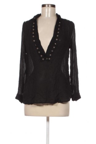 Γυναικεία μπλούζα Gina Tricot, Μέγεθος S, Χρώμα Μαύρο, Τιμή 3,68 €