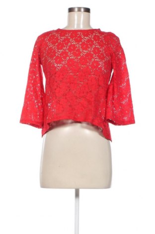 Дамска блуза Gina Tricot, Размер XS, Цвят Червен, Цена 15,00 лв.