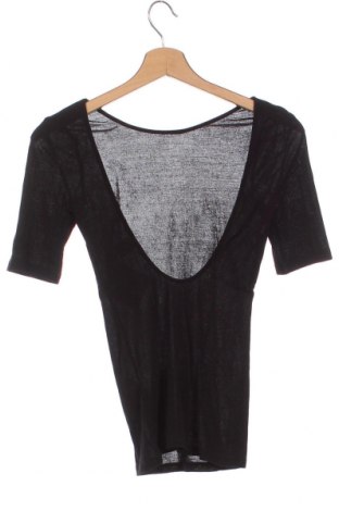 Дамска блуза H&M, Размер XS, Цвят Черен, Цена 10,16 лв.