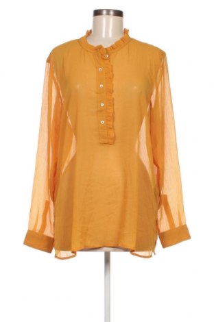 Дамска блуза H&M, Размер XL, Цвят Жълт, Цена 6,27 лв.