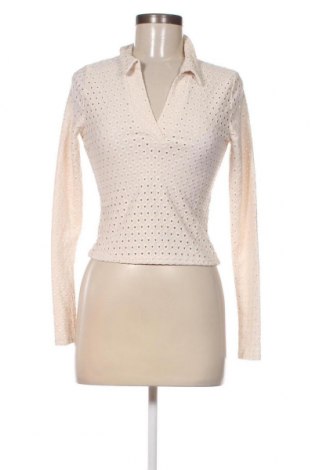Дамска блуза H&M, Размер S, Цвят Екрю, Цена 6,46 лв.