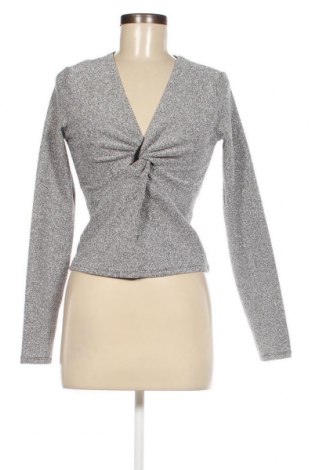 Γυναικεία μπλούζα H&M, Μέγεθος S, Χρώμα Ασημί, Τιμή 2,82 €