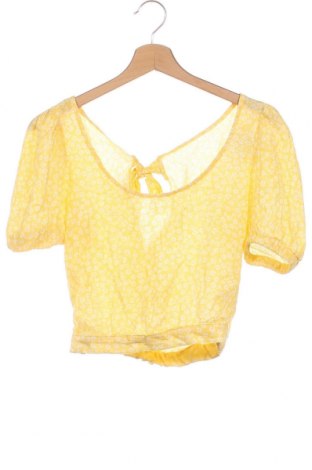 Дамска блуза H&M, Размер XXS, Цвят Жълт, Цена 3,99 лв.