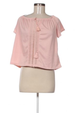 Γυναικεία μπλούζα H&M Divided, Μέγεθος L, Χρώμα Ρόζ , Τιμή 1,65 €