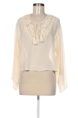Дамска блуза H&M Divided, Размер M, Цвят Екрю, Цена 4,75 лв.