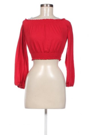 Дамска блуза H&M Divided, Размер XS, Цвят Червен, Цена 3,99 лв.