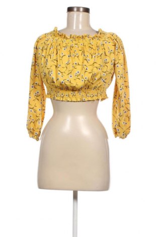 Дамска блуза H&M Divided, Размер M, Цвят Жълт, Цена 4,37 лв.