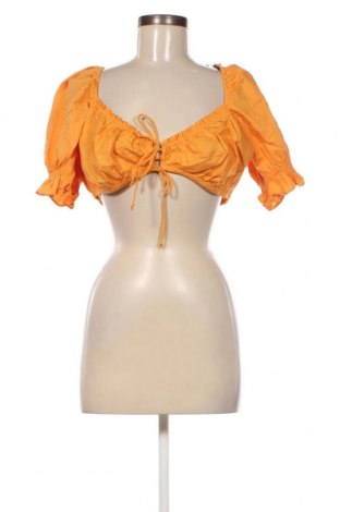 Дамска блуза H&M Divided, Размер L, Цвят Жълт, Цена 3,99 лв.