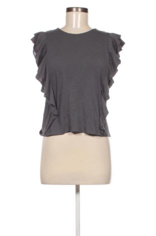 Дамска блуза H&M L.O.G.G., Размер M, Цвят Сив, Цена 4,75 лв.