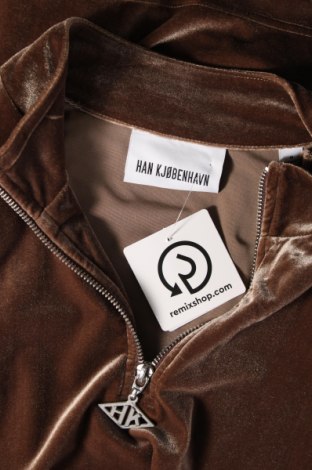 Γυναικεία μπλούζα Han Kjobenhavn, Μέγεθος M, Χρώμα Καφέ, Τιμή 19,33 €