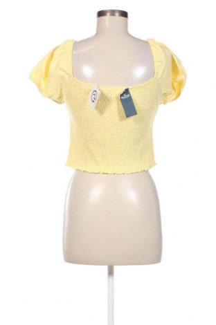 Γυναικεία μπλούζα Hollister, Μέγεθος XL, Χρώμα Κίτρινο, Τιμή 5,57 €