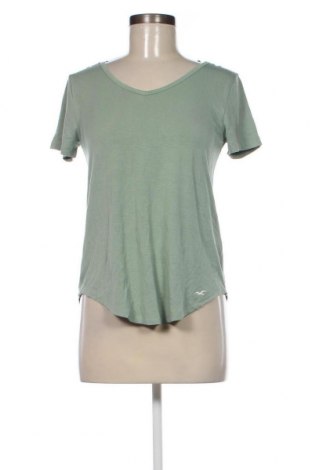 Дамска блуза Hollister, Размер XS, Цвят Зелен, Цена 11,52 лв.
