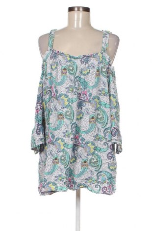 Γυναικεία μπλούζα Janina, Μέγεθος 4XL, Χρώμα Πολύχρωμο, Τιμή 10,69 €