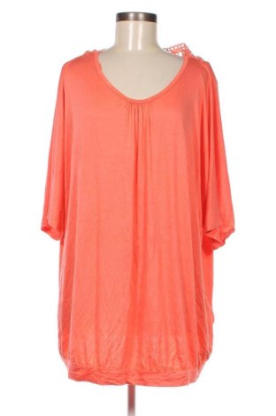 Γυναικεία μπλούζα Janina, Μέγεθος 4XL, Χρώμα Πορτοκαλί, Τιμή 7,17 €
