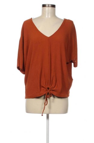 Дамска блуза Jean Pascale, Размер XL, Цвят Кафяв, Цена 10,26 лв.