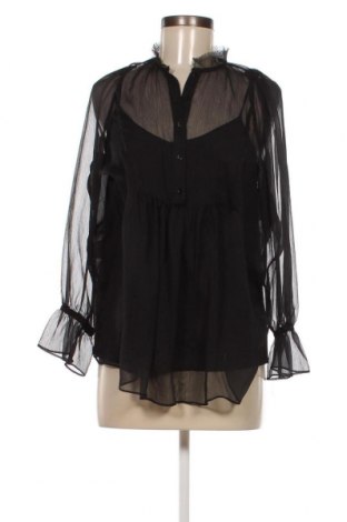 Дамска блуза Khujo, Размер S, Цвят Черен, Цена 20,46 лв.