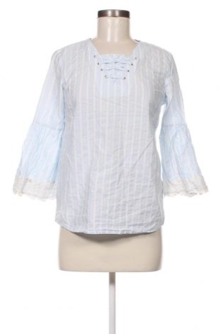 Дамска блуза LC Waikiki, Размер S, Цвят Син, Цена 3,84 лв.