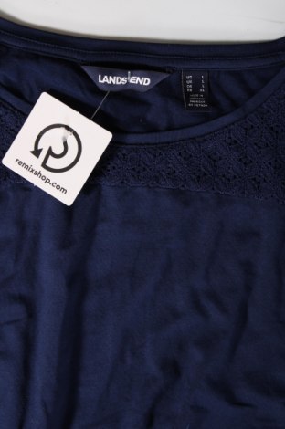 Γυναικεία μπλούζα Lands' End, Μέγεθος L, Χρώμα Μπλέ, Τιμή 11,75 €