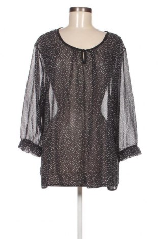 Γυναικεία μπλούζα Laura Torelli, Μέγεθος XXL, Χρώμα Μαύρο, Τιμή 6,93 €