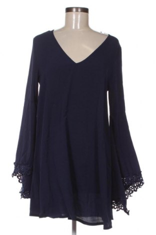 Damen Shirt Lilie Rose, Größe M, Farbe Blau, Preis 3,44 €