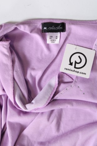 Γυναικεία μπλούζα M. Collection, Μέγεθος 4XL, Χρώμα Βιολετί, Τιμή 11,75 €
