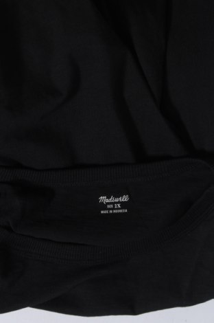 Γυναικεία μπλούζα Madewell, Μέγεθος XXL, Χρώμα Μαύρο, Τιμή 17,35 €
