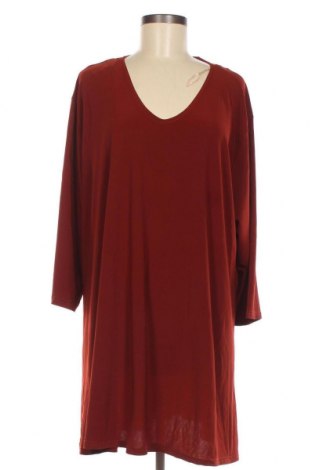 Γυναικεία μπλούζα Magna, Μέγεθος 4XL, Χρώμα Καφέ, Τιμή 10,81 €