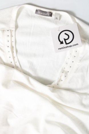 Дамска блуза Marinello, Размер XL, Цвят Бял, Цена 15,01 лв.