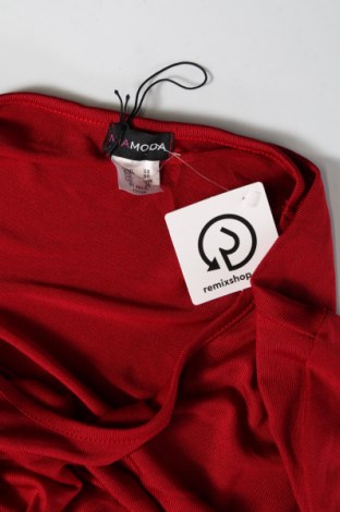Γυναικεία μπλούζα Mia Moda, Μέγεθος 4XL, Χρώμα Κόκκινο, Τιμή 14,85 €