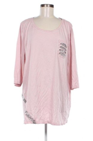 Γυναικεία μπλούζα Mia Moda, Μέγεθος 3XL, Χρώμα Ρόζ , Τιμή 14,85 €