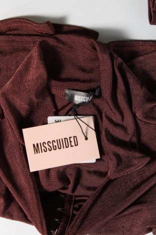Γυναικεία μπλούζα Missguided, Μέγεθος M, Χρώμα Καφέ, Τιμή 6,55 €