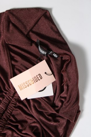 Γυναικεία μπλούζα Missguided, Μέγεθος M, Χρώμα Καφέ, Τιμή 5,59 €