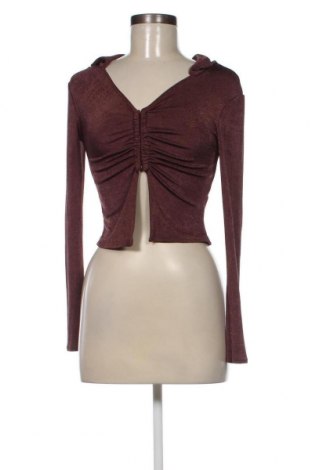 Дамска блуза Missguided, Размер M, Цвят Кафяв, Цена 9,92 лв.
