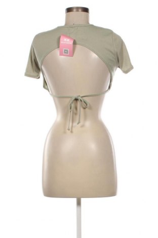 Дамска блуза Missy Empire, Размер M, Цвят Зелен, Цена 4,96 лв.