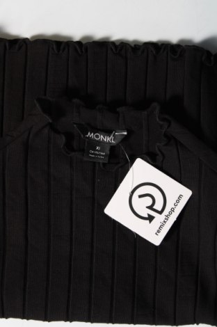 Γυναικεία μπλούζα Monki, Μέγεθος XL, Χρώμα Μαύρο, Τιμή 4,69 €