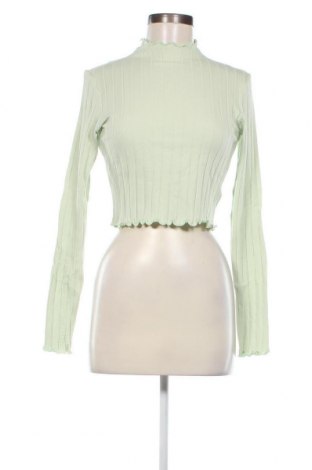 Γυναικεία μπλούζα Monki, Μέγεθος L, Χρώμα Πράσινο, Τιμή 4,56 €