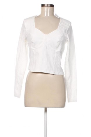 Дамска блуза Monki, Размер XL, Цвят Бял, Цена 14,82 лв.