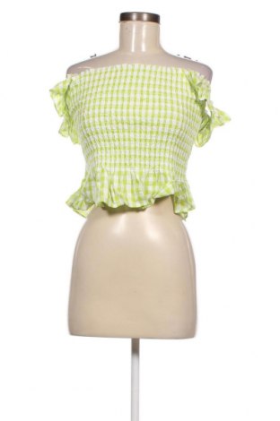 Γυναικεία μπλούζα Monki, Μέγεθος M, Χρώμα Πράσινο, Τιμή 3,25 €