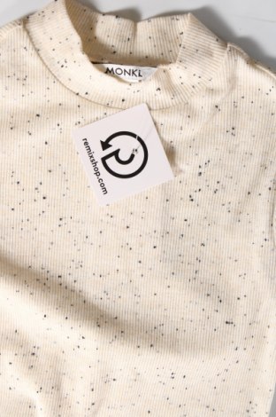 Γυναικεία μπλούζα Monki, Μέγεθος XXS, Χρώμα Εκρού, Τιμή 3,08 €