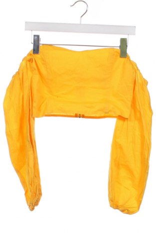 Γυναικεία μπλούζα NA-KD, Μέγεθος S, Χρώμα Κίτρινο, Τιμή 5,20 €