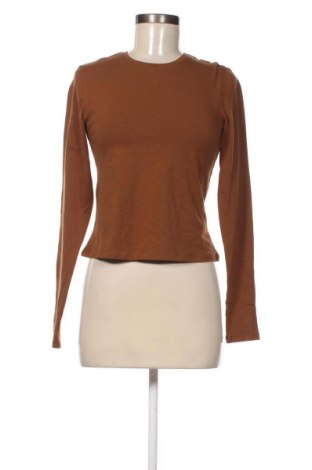Γυναικεία μπλούζα NA-KD, Μέγεθος XS, Χρώμα Καφέ, Τιμή 9,28 €