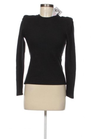 Γυναικεία μπλούζα Naf Naf, Μέγεθος XS, Χρώμα Μαύρο, Τιμή 4,45 €