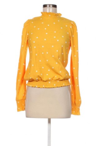 Γυναικεία μπλούζα Naf Naf, Μέγεθος XS, Χρώμα Κίτρινο, Τιμή 12,99 €