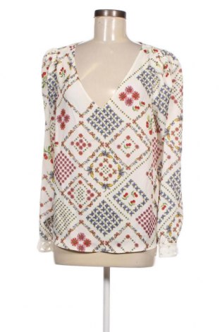 Γυναικεία μπλούζα Naf Naf, Μέγεθος L, Χρώμα Πολύχρωμο, Τιμή 9,28 €